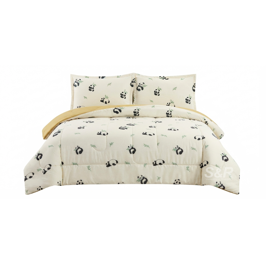 Modern Threads 3-piece Panda Design Comforter Set Full Size